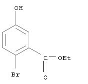 Benzoic acid, 2-bromo-5-hydroxy-, ethyl ester